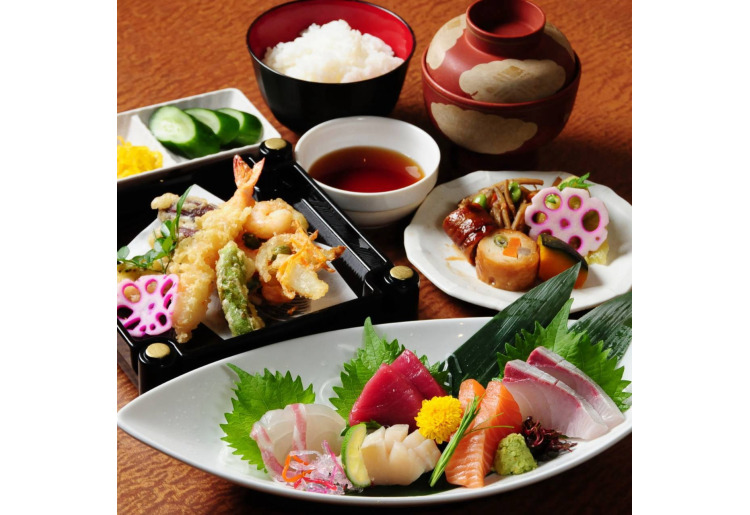 刺身・天ぷら会席膳